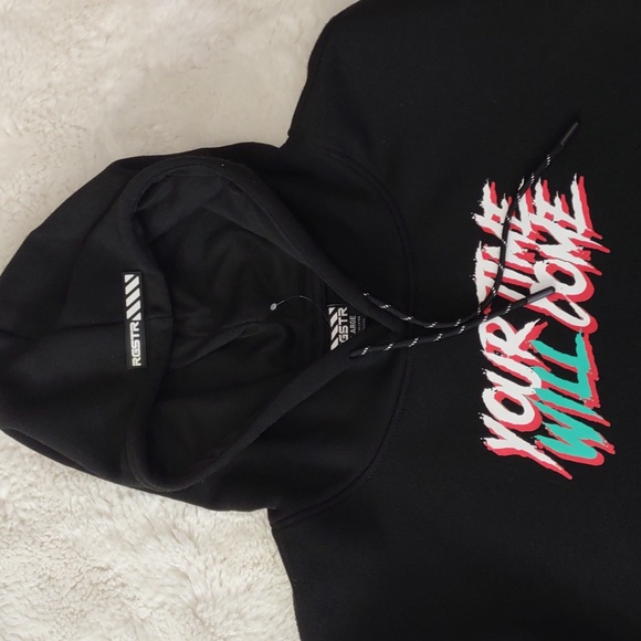 RGSTR BLACK HOODIE, Size XL - Picture 5 of 12